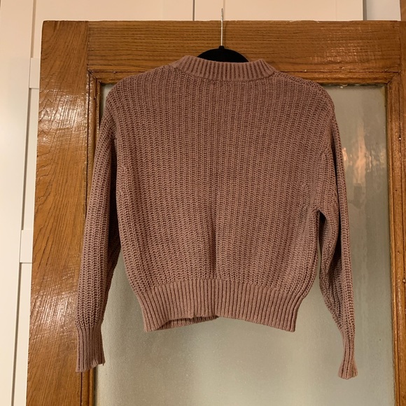 ARITZIA WILFRED Chenille Fisherman Sweater - Picture 2 of 5